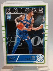 2020-21 Panini Chronicles Classics #643 Obi Toppin Rookie Knicks